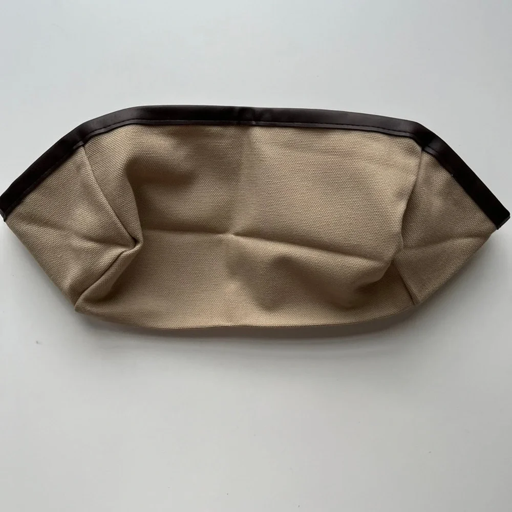 Longaberger Dad's Valet Basket Fabric Liner Canvas 28156155 Tan Brown